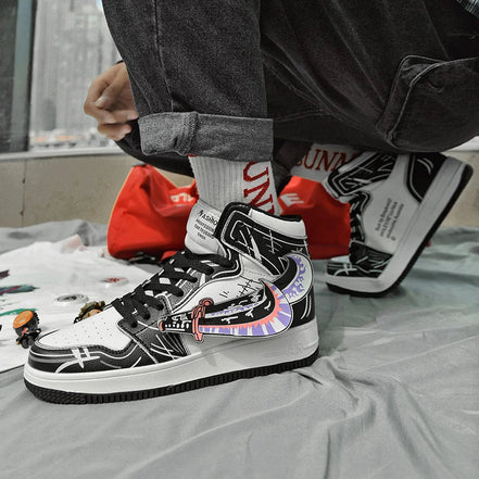 Fashion Purple High Top Casual Sneaker Men Hip - Hop Designer Anime Shoes Sneakers for Men Streetwear Platform Skateboarding Shoes - Simply Just Deals LLCFashion Purple High Top Casual Sneaker Men Hip - Hop Designer Anime Shoes Sneakers for Men Streetwear Platform Skateboarding Shoes5153bd8b-a4be-4794-9673-9e1a5aedad39Black White - Y83039Fashion Purple High Top Casual Sneaker Men Hip - Hop Designer Anime Shoes Sneakers for Men Streetwear Platform Skateboarding Shoes