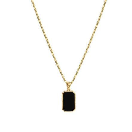 Fashion Square Necklace for Women Korean Black Geometric Pendant Necklace Collar Neck Gold Color Chain Charm Jewelry Party Gift - Simply Just Deals LLCFashion Square Necklace for Women Korean Black Geometric Pendant Necklace Collar Neck Gold Color Chain Charm Jewelry Party Gift00d7dc94-ed99-41d3-8db5-d19e66820fa9Silver (201447815)Fashion Square Necklace for Women Korean Black Geometric Pendant Necklace Collar Neck Gold Color Chain Charm Jewelry Party Gift