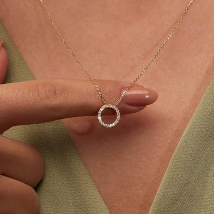 Fashion Trend Elegant Jewelry Simple Crystal Circle Pendant Necklace Golden Color Unquie Women Necklace Party Gift Wholesale - Simply Just Deals LLCFashion Trend Elegant Jewelry Simple Crystal Circle Pendant Necklace Golden Color Unquie Women Necklace Party Gift Wholesale200001034:201447815Gold EarringsGold EarringsFashion Trend Elegant Jewelry Simple Crystal Circle Pendant Necklace Golden Color Unquie Women Necklace Party Gift Wholesale