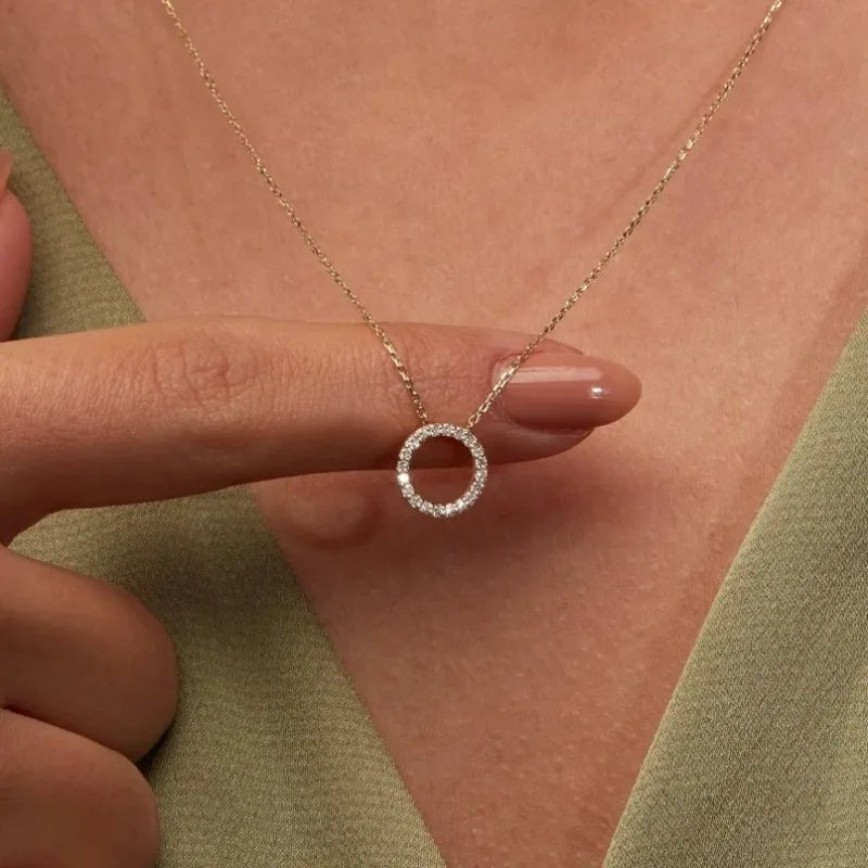 Fashion Trend Elegant Jewelry Simple Crystal Circle Pendant Necklace Golden Color Unquie Women Necklace Party Gift Wholesale - Simply Just Deals LLCFashion Trend Elegant Jewelry Simple Crystal Circle Pendant Necklace Golden Color Unquie Women Necklace Party Gift Wholesale200001034:201447815Gold EarringsGold EarringsFashion Trend Elegant Jewelry Simple Crystal Circle Pendant Necklace Golden Color Unquie Women Necklace Party Gift Wholesale