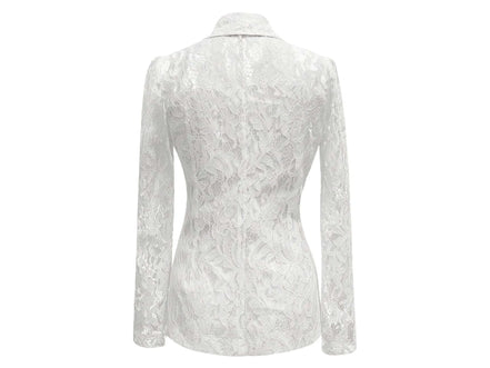 Floral Pattern Lace Single - Breasted Blazer - Simply Just Deals LLCFloral Pattern Lace Single - Breasted Blazer100100141538636WhiteS894acc228ab948d187f501dbb0521fd6 - Max - Origin