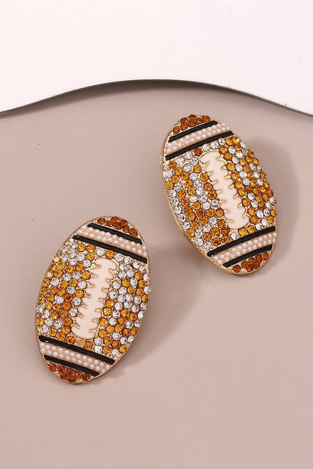 Football Game Day Stud Earrings - Simply Just Deals LLCFootball Game Day Stud EarringsAccessoriesFootballEarringsGoldONE SIZEFootball Game Day Stud Earrings