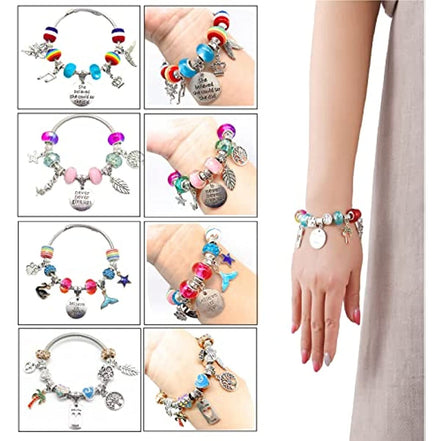 For Girls Teens Age 8 - 12, Unicorn/Mermaid Beads Charm Bracelet Making Kit, Jewelry Making Supplies Crafts Gifts Set for Christmas Halloween - Simply Just Deals LLCFor Girls Teens Age 8 - 12, Unicorn/Mermaid Beads Charm Bracelet Making Kit, Jewelry Making Supplies Crafts Gifts Set for Christmas Halloween23877ColorFor Girls Teens Age 8 - 12, Unicorn/Mermaid Beads Charm Bracelet Making Kit, Jewelry Making Supplies Crafts Gifts Set for Christmas Halloween