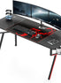 Gaming Computer Desk 63 Inch, Large Home Office Study Writing Computer Desk, K - Frame Gaming Table with Handle Rack Cup Holder Headphone Hook Mouse Pad & Socket Box, Black - Simply Just Deals LLCGaming Computer Desk 63 Inch, Large Home Office Study Writing Computer Desk, K - Frame Gaming Table with Handle Rack Cup Holder Headphone Hook Mouse Pad & Socket Box, Black1469fa60-26c3-4ea3-bba9-40335d027587Gaming Computer Desk 63 Inch, Large Home Office Study Writing Computer Desk, K - Frame Gaming Ta