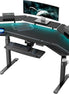 Gaming Desk, Standing Desk W Keyboard Tray, 72" Wing Shaped Music Studio Table with LED Shelves, Gaming Recording Live Stream, Slot Design - Simply Just Deals LLCGaming Desk, Standing Desk W Keyboard Tray, 72" Wing Shaped Music Studio Table with LED Shelves, Gaming Recording Live Stream, Slot Design67a3e90b-74b1-43ab-b067-e8adb6c682f0BlackWith Accessories SetGaming Desk, Standing Desk W Keyboard Tray, 72" Wing Shaped Music Studio Table with LED Shelves, Gaming Recording Live Stream, Slot Design