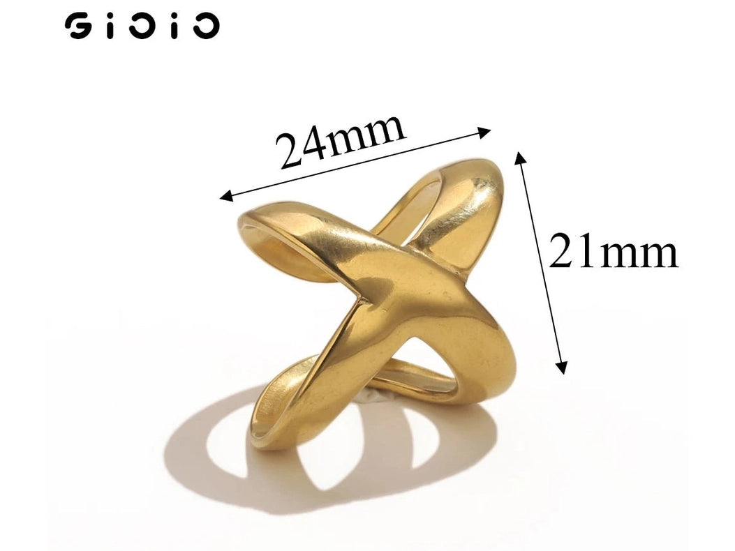 GIOIO Unique Stainless Steel Opening Rings for Women Gold Color Irregular Geometric Adjustable Rings Fashion Trendy Jewelry - Simply Just Deals LLCGIOIO Unique Stainless Steel Opening Rings for Women Gold Color Irregular Geometric Adjustable Rings Fashion Trendy Jewelry200000783:496Z2215CZ2215CGIOIO Unique Stainless Steel Opening Rings for Women Gold Color Irregular Geometric Adjustable Rings Fashion Trendy Jewelry