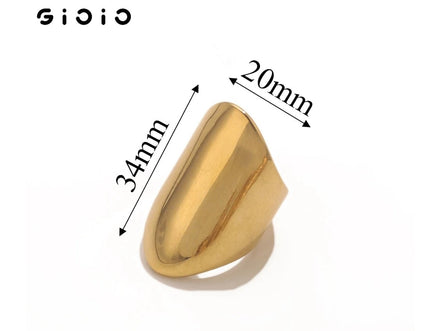 GIOIO Unique Stainless Steel Opening Rings for Women Gold Color Irregular Geometric Adjustable Rings Fashion Trendy Jewelry - Simply Just Deals LLCGIOIO Unique Stainless Steel Opening Rings for Women Gold Color Irregular Geometric Adjustable Rings Fashion Trendy Jewelry200000783:366Z2215AZ2215AGIOIO Unique Stainless Steel Opening Rings for Women Gold Color Irregular Geometric Adjustable Rings Fashion Trendy Jewelry