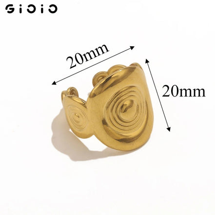GIOIO Unique Stainless Steel Opening Rings for Women Gold Color Irregular Geometric Adjustable Rings Fashion Trendy Jewelry - Simply Just Deals LLCGIOIO Unique Stainless Steel Opening Rings for Women Gold Color Irregular Geometric Adjustable Rings Fashion Trendy Jewelry200000783:691Z2182G3Z2182G3GIOIO Unique Stainless Steel Opening Rings for Women Gold Color Irregular Geometric Adjustable Rings Fashion Trendy Jewelry