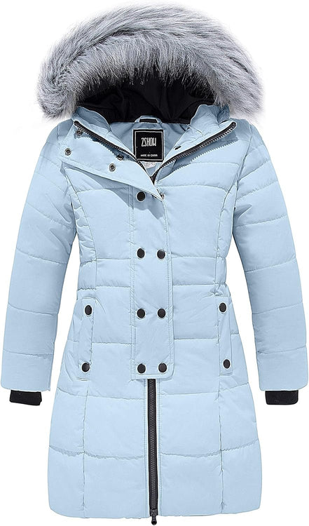 Girls' Long Winter Coat Parka Waterproof Warm Puffer Jacket - Simply Just Deals LLCGirls' Long Winter Coat Parka Waterproof Warm Puffer Jacket3e7dffbf-28af-4fa3-9aa8-32ca90c28280Light Blue6 - 7Girls' Long Winter Coat Parka Waterproof Warm Puffer Jacket