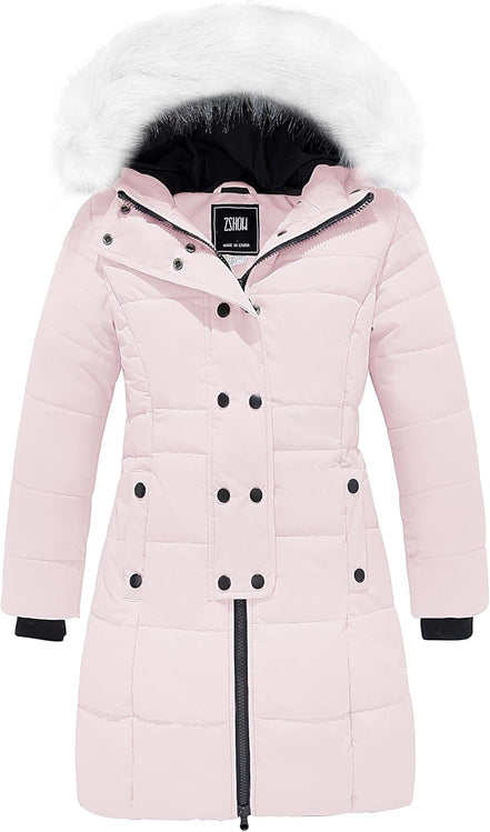 Girls' Long Winter Coat Parka Waterproof Warm Puffer Jacket - Simply Just Deals LLCGirls' Long Winter Coat Parka Waterproof Warm Puffer Jacket89b85d60-9f83-4df5-950e-4b0b5d0f1d0cLight Pink18 - 20Girls' Long Winter Coat Parka Waterproof Warm Puffer Jacket