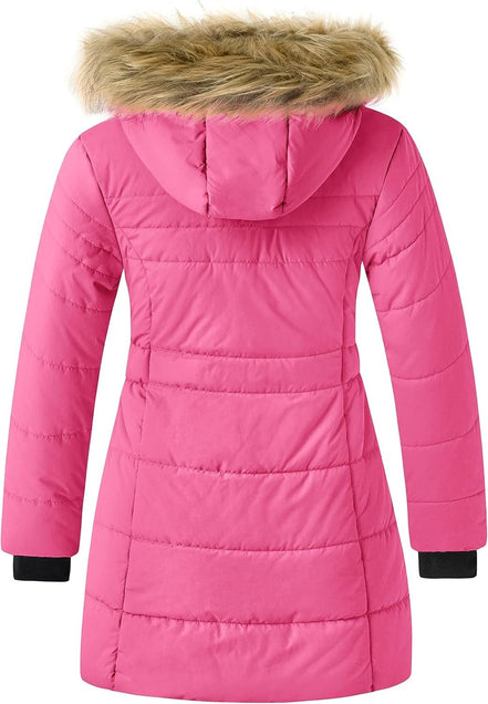 Girls' Long Winter Coat Parka Waterproof Warm Puffer Jacket - Simply Just Deals LLCGirls' Long Winter Coat Parka Waterproof Warm Puffer Jacket9871b7c8-e7a5-4120-970c-9372ee737038Pink8Girls' Long Winter Coat Parka Waterproof Warm Puffer Jacket