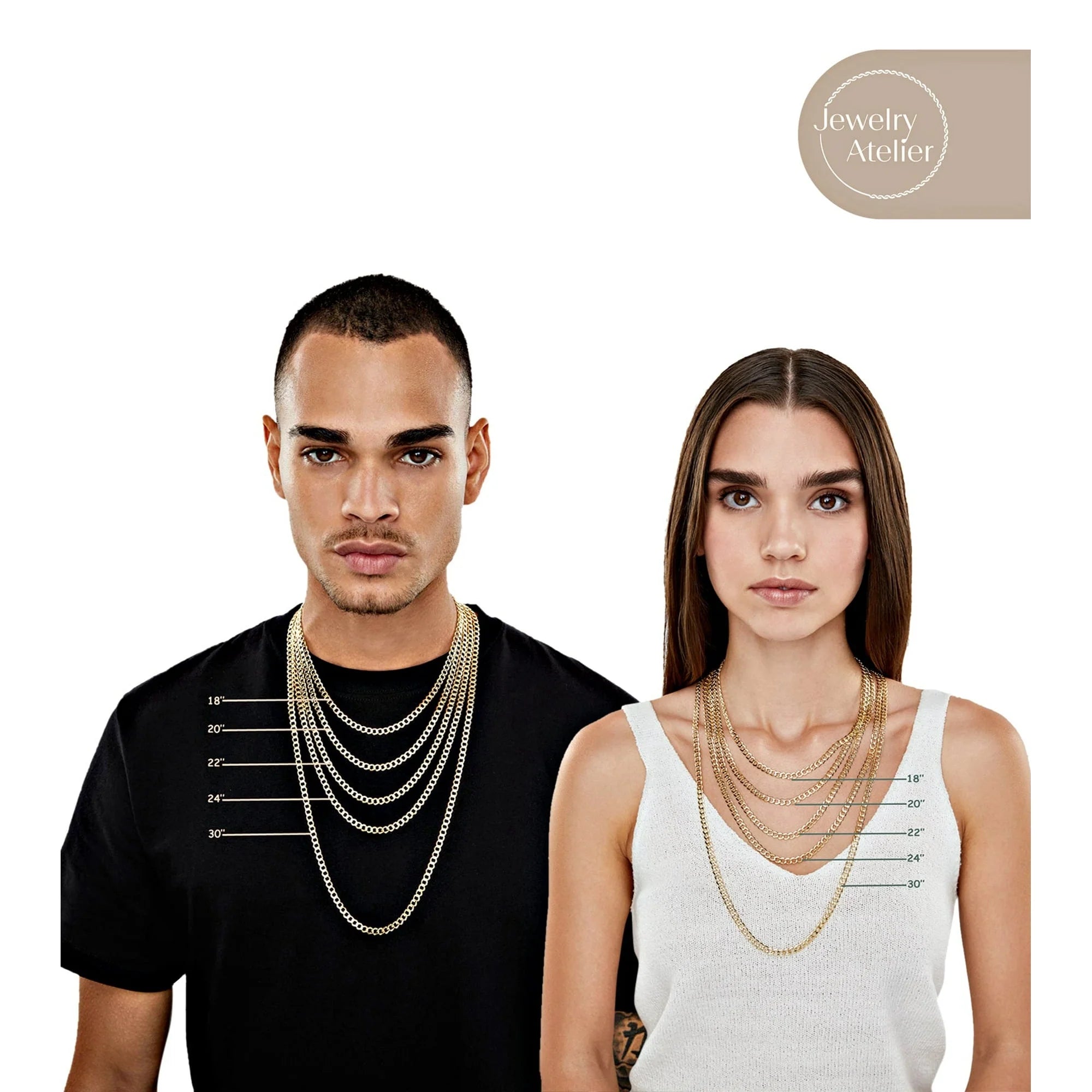 Gold Chain Necklace Collection - 14K Solid Yellow Gold Filled Miami Cuban Curb Link Chain Necklaces for Women and Men with Different Sizes (2.7Mm, 3.6Mm, 4.5Mm, or 5.5Mm) - Simply Just Deals LLCGold Chain Necklace Collection - 14K Solid Yellow Gold Filled Miami Cuban Curb Link Chain Necklaces for Women and Men with Different Sizes (2.7Mm, 3.6Mm, 4.5Mm, or 5.5Mm)67086348-9c1a-496c-ba19-a13e5cf02df620 In2.7 MmGold Chain Necklace Collection - 14K Solid Yellow Gold Filled Miami Cuban Curb Link Chain