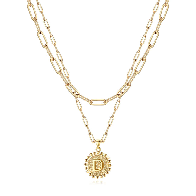 Gold Initial Necklaces for Women Layering Paperclip Link Coin Necklaces Gift for Women - Simply Just Deals LLCGold Initial Necklaces for Women Layering Paperclip Link Coin Necklaces Gift for Women308c0bf3-f6cd-44d0-a6d1-0c639fdcf97cPendantDGold Initial Necklaces for Women Layering Paperclip Link Coin Necklaces Gift for Women