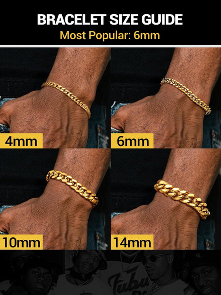 Gold Plated Bracelet for Men Chunky Cuban Bracelet 10MM 7.5 Inch Chain Bracelet Stainless Steel Gift for Him - Simply Just Deals LLCGold Plated Bracelet for Men Chunky Cuban Bracelet 10MM 7.5 Inch Chain Bracelet Stainless Steel Gift for Him7ae22dd1-6e76-4345-ab46-47cf9c9339f07.5 In10Mm02.14K Gold PlatedGold Plated Bracelet for Men Chunky Cuban Bracelet 10MM 7.5 Inch Chain Bracelet Stainless Steel Gift for Him