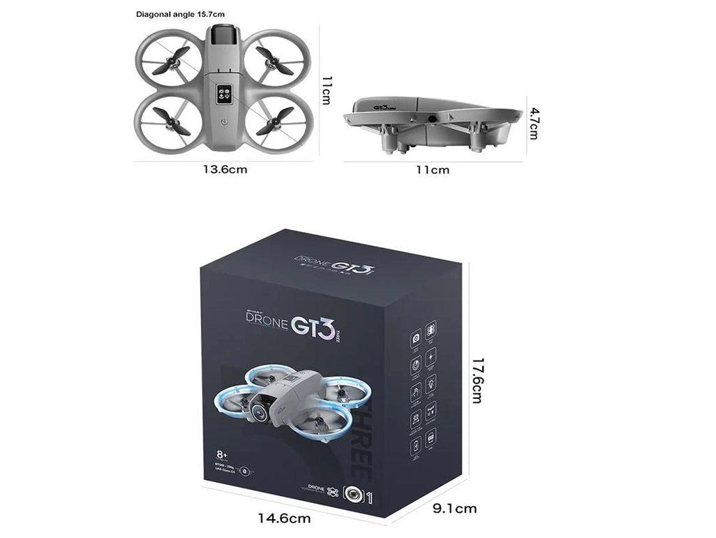 GT3 Drone 2026 NEW 8K 5G GPS Professional HD Aerial Photography Remote Control Aircraft HD Dual Camera Quadcopter Toy UAV - Simply Just Deals LLCGT3 Drone 2026 NEW 8K 5G GPS Professional HD Aerial Photography Remote Control Aircraft HD Dual Camera Quadcopter Toy UAV142000061514K1Battery2000077632013361004K 1BatteryGT3 Drone 2026 NEW 8K 5G GPS Professional HD Aerial Photography Remote Control Aircraft HD Dual Camera Quadcopter Toy UAV