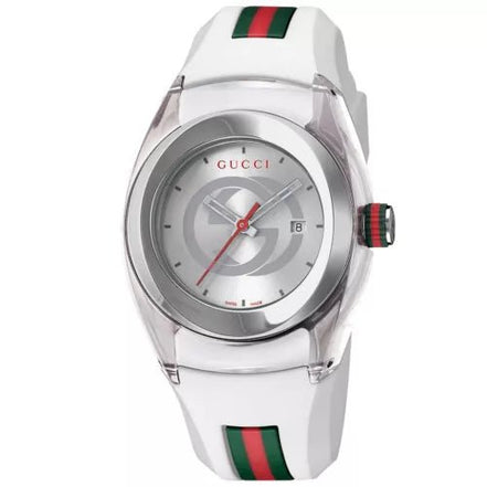 Gucci Sync L Women's White Rubber Strap Quartz Watch - YA137302 ($670 MSRP) - Simply Just Deals LLCGucci Sync L Women's White Rubber Strap Quartz Watch - YA137302 ($670 MSRP)168182146;20250821;1755767618j1IWXDefaults - l500