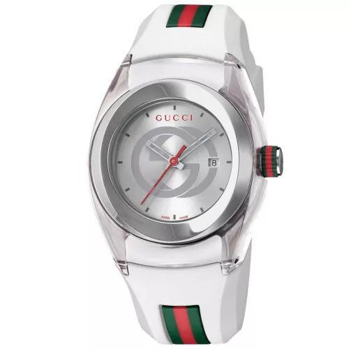 Gucci Sync L Women's White Rubber Strap Quartz Watch - YA137302 ($670 MSRP) - Simply Just Deals LLCGucci Sync L Women's White Rubber Strap Quartz Watch - YA137302 ($670 MSRP)168182146;20250821;1755767618j1IWXDefaults - l500