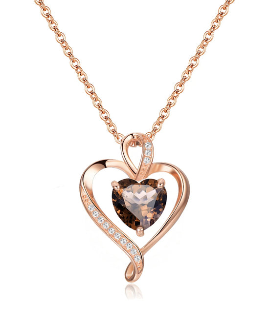 Heart Necklace for Women Sterling Silver 925 Jewelry Gift for Her - Simply Just Deals LLCHeart Necklace for Women Sterling Silver 925 Jewelry Gift for Her0bed4680-8bcc-4426-8b76-e528963cc848RosegoldjuneHeart Necklace for Women Sterling Silver 925 Jewelry Gift for Her