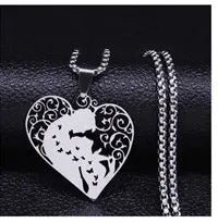 Heart Stainless Steel Necklace Women Gold Color Love Necklaces Jewelry Valentine's Day Gift inoxidable joyeria mujer N619S01 - Simply Just Deals LLCHeart Stainless Steel Necklace Women Gold Color Love Necklaces Jewelry Valentine's Day Gift inoxidable joyeria mujer N619S01200001034:361180A 50cm JZP GDA 50cm JZP GDHeart Stainless Steel Necklace Women Gold Color Love Necklaces Jewelry Valentine's Day Gift inoxidable joyeria mujer N619S01