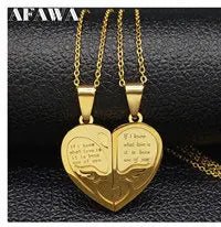 Heart Stainless Steel Necklace Women Gold Color Love Necklaces Jewelry Valentine's Day Gift inoxidable joyeria mujer N619S01 - Simply Just Deals LLCHeart Stainless Steel Necklace Women Gold Color Love Necklaces Jewelry Valentine's Day Gift inoxidable joyeria mujer N619S01200001034:361180A 50cm JZP GDA 50cm JZP GDHeart Stainless Steel Necklace Women Gold Color Love Necklaces Jewelry Valentine's Day Gift inoxidable joyeria mujer N619S01