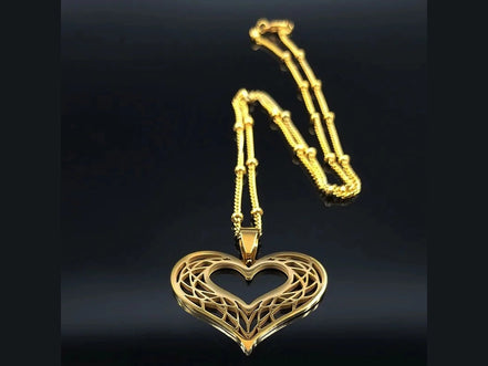Heart Stainless Steel Necklace Women Gold Color Love Necklaces Jewelry Valentine's Day Gift inoxidable joyeria mujer N619S01 - Simply Just Deals LLCHeart Stainless Steel Necklace Women Gold Color Love Necklaces Jewelry Valentine's Day Gift inoxidable joyeria mujer N619S01200001034:361180A 50cm JZP GDA 50cm JZP GDHeart Stainless Steel Necklace Women Gold Color Love Necklaces Jewelry Valentine's Day Gift inoxidable joyeria mujer N619S01