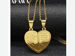 Heart Stainless Steel Necklace Women Gold Color Love Necklaces Jewelry Valentine's Day Gift inoxidable joyeria mujer N619S01 - Simply Just Deals LLCHeart Stainless Steel Necklace Women Gold Color Love Necklaces Jewelry Valentine's Day Gift inoxidable joyeria mujer N619S01200001034:361180A 50cm JZP GDA 50cm JZP GDHeart Stainless Steel Necklace Women Gold Color Love Necklaces Jewelry Valentine's Day Gift inoxidable joyeria mujer N619S01