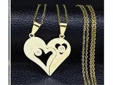 Heart Stainless Steel Necklace Women Gold Color Love Necklaces Jewelry Valentine's Day Gift inoxidable joyeria mujer N619S01 - Simply Just Deals LLCHeart Stainless Steel Necklace Women Gold Color Love Necklaces Jewelry Valentine's Day Gift inoxidable joyeria mujer N619S01200001034:361180A 50cm JZP GDA 50cm JZP GDHeart Stainless Steel Necklace Women Gold Color Love Necklaces Jewelry Valentine's Day Gift inoxidable joyeria mujer N619S01