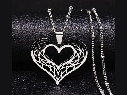 Heart Stainless Steel Necklace Women Gold Color Love Necklaces Jewelry Valentine's Day Gift inoxidable joyeria mujer N619S01 - Simply Just Deals LLCHeart Stainless Steel Necklace Women Gold Color Love Necklaces Jewelry Valentine's Day Gift inoxidable joyeria mujer N619S01200001034:17053024A 50cm JZP SRA 50cm JZP SRHeart Stainless Steel Necklace Women Gold Color Love Necklaces Jewelry Valentine's Day Gift inoxidable joyeria mujer N619S01