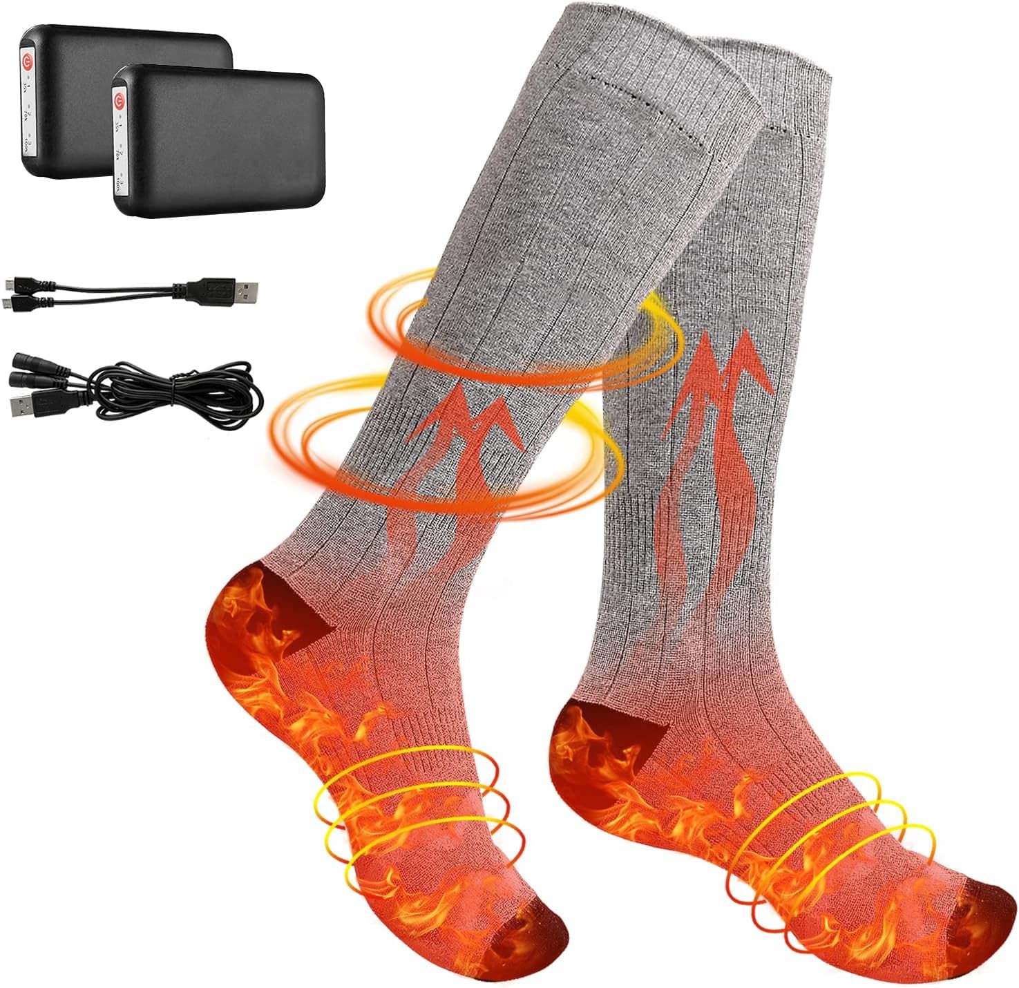 Heated Socks Electric Battery Thermal Stockings Upgraded Rechargeable Sock for Men Women,Unisex Winter Warm Winter Socks, Sports Outdoor Heated Socks Hunting Foot Warmer - Simply Just Deals LLCHeated Socks Electric Battery Thermal Stockings Upgraded Rechargeable Sock for Men Women,Unisex Winter Warm Winter Socks, Sports Outdoor Heated Socks Hunting Foot Warmer4eaf6146-5b0e-4a42-a2b1-81035a51821bHeated Socks Electric Battery Thermal Stockings Upgraded Rechargeable Sock for Men Women,Unisex Winter