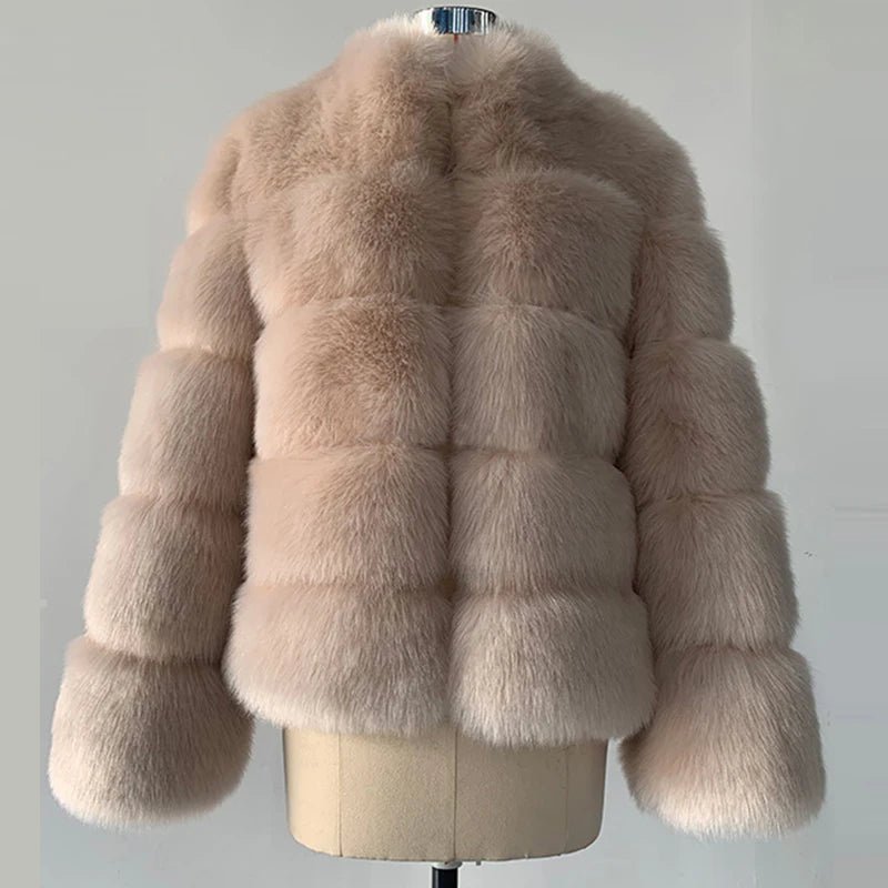 HJQJLJLS 2021 Winter Thick Warm Fur Coat Women Luxury Faux Fox Fuzzy Coat Female Stand Up Collar Fake Fur Jacket Black Outerwear - Simply Just Deals LLCHJQJLJLS 2021 Winter Thick Warm Fur Coat Women Luxury Faux Fox Fuzzy Coat Female Stand Up Collar Fake Fur Jacket Black Outerwear168182215;20250821;1755767767hwYrYS BUST 88 CMlight pinkH133c2d01f8464b42ac3e6b2df0064c724