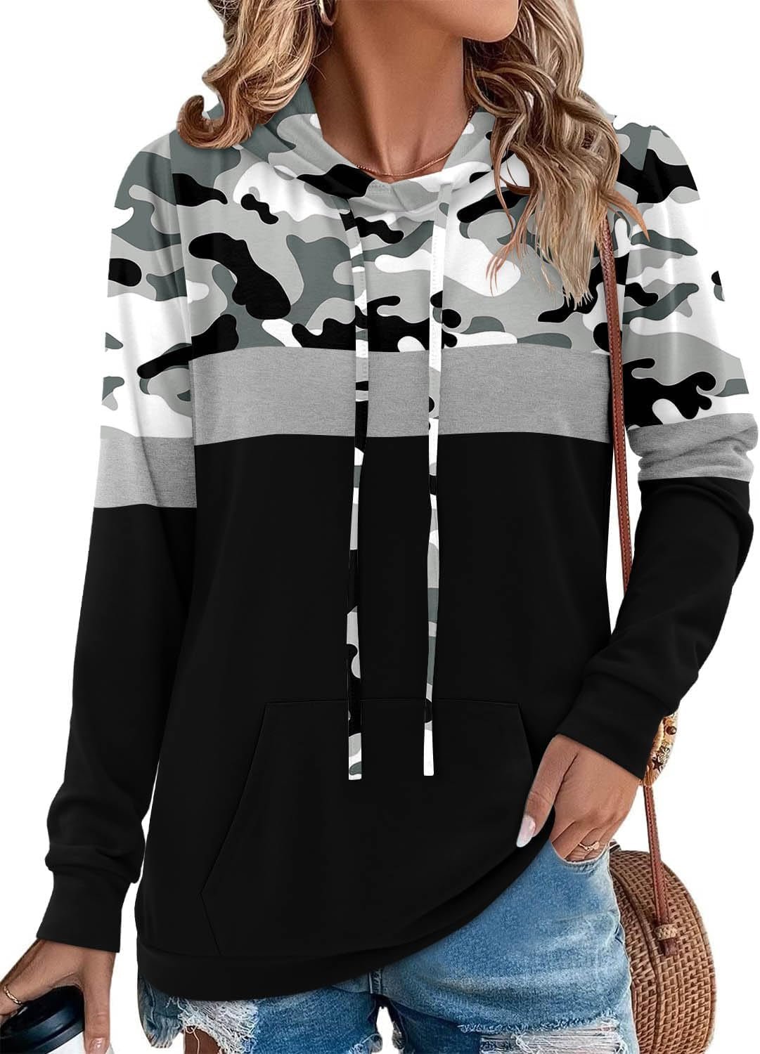 Hoodies for Women Camo Leopard Print Tops Pullover Hooded Sweatshirt Drawstring with Pocket - Simply Just Deals LLCHoodies for Women Camo Leopard Print Tops Pullover Hooded Sweatshirt Drawstring with Pocket3de19cee-df35-4333-9fd8-75cb9136159a4 - Camo GreyX - LargeHoodies for Women Camo Leopard Print Tops Pullover Hooded Sweatshirt Drawstring with Pocket