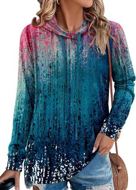 Hoodies for Women Camo Leopard Print Tops Pullover Hooded Sweatshirt Drawstring with Pocket - Simply Just Deals LLCHoodies for Women Camo Leopard Print Tops Pullover Hooded Sweatshirt Drawstring with Pocket3b15b63b-3d07-4030-83d9-d1cef046dcf8C - Peacock BlueMediumHoodies for Women Camo Leopard Print Tops Pullover Hooded Sweatshirt Drawstring with Pocket