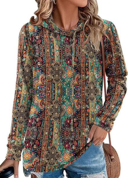 Hoodies for Women Camo Leopard Print Tops Pullover Hooded Sweatshirt Drawstring with Pocket - Simply Just Deals LLCHoodies for Women Camo Leopard Print Tops Pullover Hooded Sweatshirt Drawstring with Pocketb6d9d773-411c-42ba-9d4a-65475b8ca573C - Retro Paisley3X - LargeHoodies for Women Camo Leopard Print Tops Pullover Hooded Sweatshirt Drawstring with Pocket