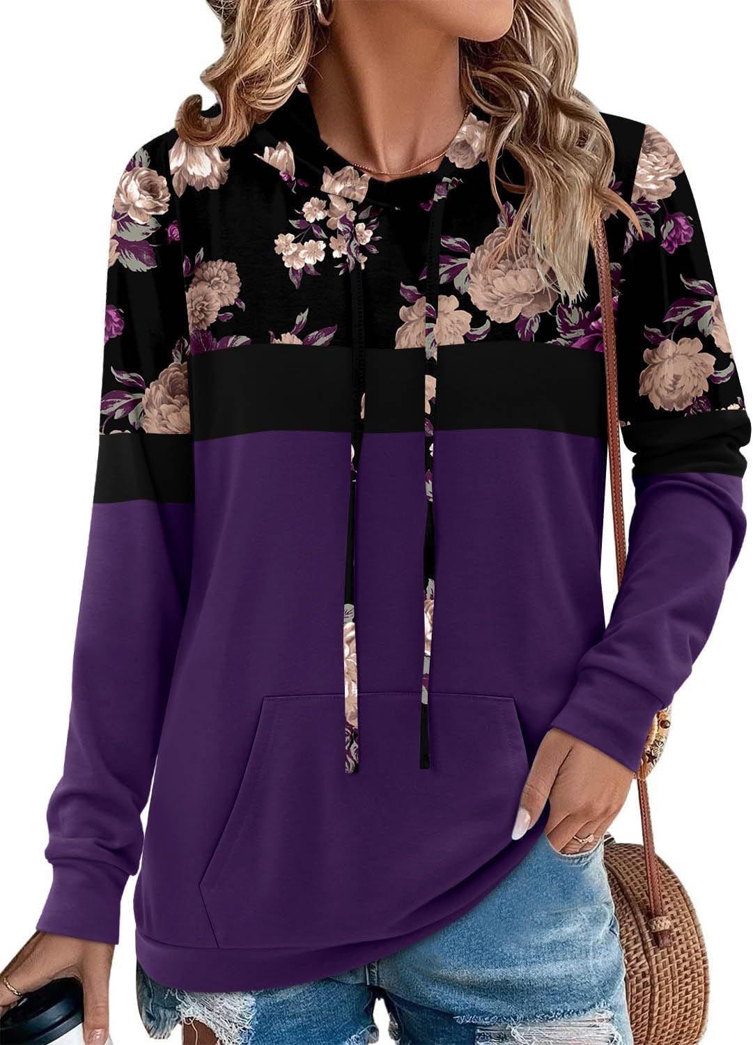 Hoodies for Women Camo Leopard Print Tops Pullover Hooded Sweatshirt Drawstring with Pocket - Simply Just Deals LLCHoodies for Women Camo Leopard Print Tops Pullover Hooded Sweatshirt Drawstring with Pocketb2a1e0fb-60cd-445a-b439-005585c5418b3 - Peony PurpleMediumHoodies for Women Camo Leopard Print Tops Pullover Hooded Sweatshirt Drawstring with Pocket