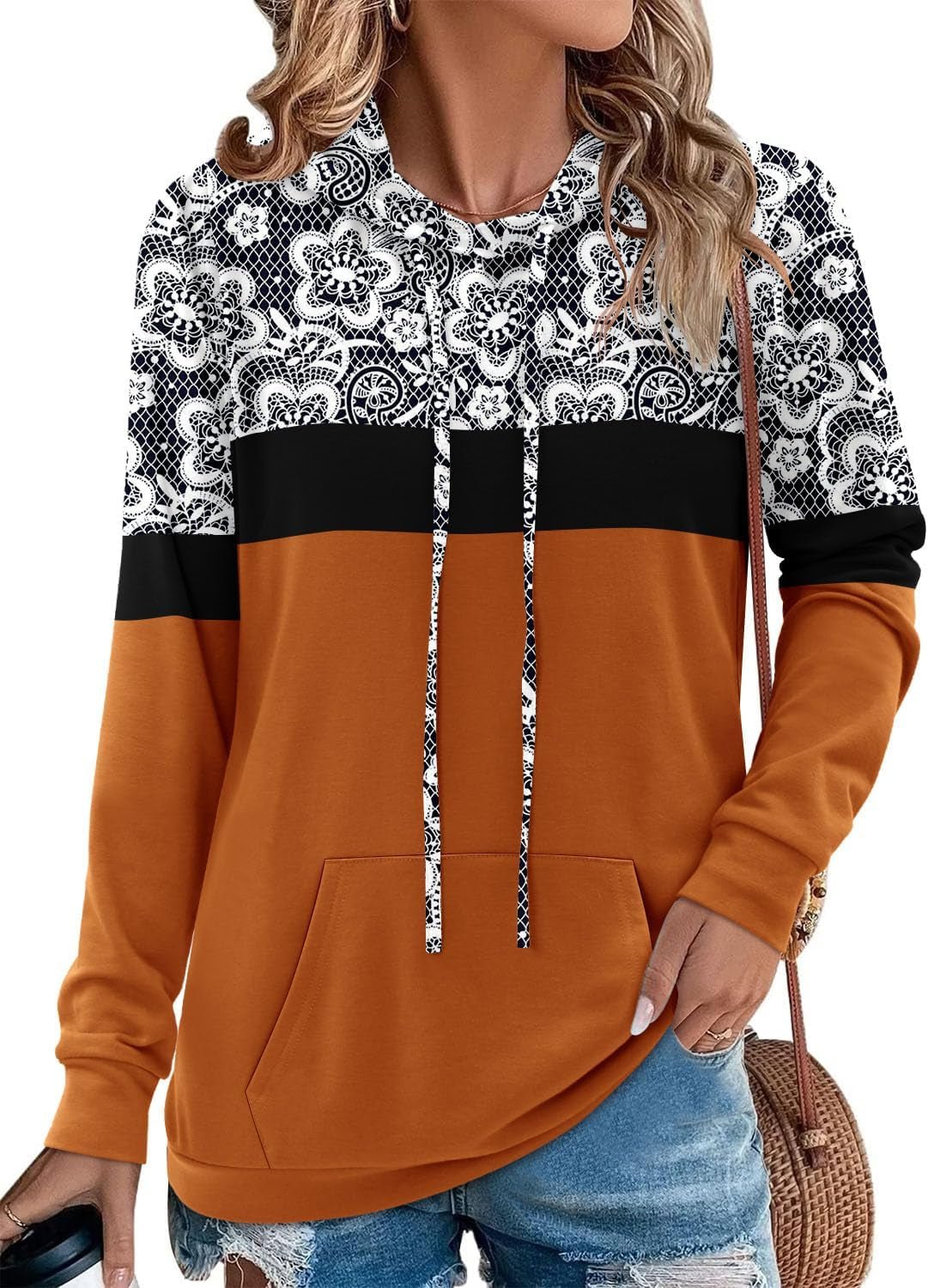 Hoodies for Women Camo Leopard Print Tops Pullover Hooded Sweatshirt Drawstring with Pocket - Simply Just Deals LLCHoodies for Women Camo Leopard Print Tops Pullover Hooded Sweatshirt Drawstring with Pocket436c9226-9c47-40c5-ab6d-e144a68d5bca6 - Pumpkin OrangeMediumHoodies for Women Camo Leopard Print Tops Pullover Hooded Sweatshirt Drawstring with Pocket