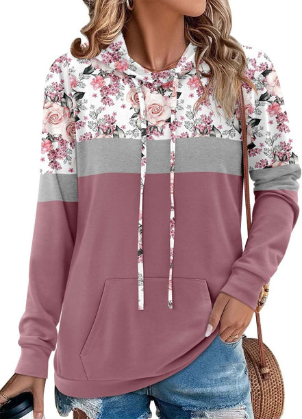 Hoodies for Women Camo Leopard Print Tops Pullover Hooded Sweatshirt Drawstring with Pocket - Simply Just Deals LLCHoodies for Women Camo Leopard Print Tops Pullover Hooded Sweatshirt Drawstring with Pocket9983c826-4c03-4371-be50-db0ba424d17f6 - Pink RoseXx - LargeHoodies for Women Camo Leopard Print Tops Pullover Hooded Sweatshirt Drawstring with Pocket