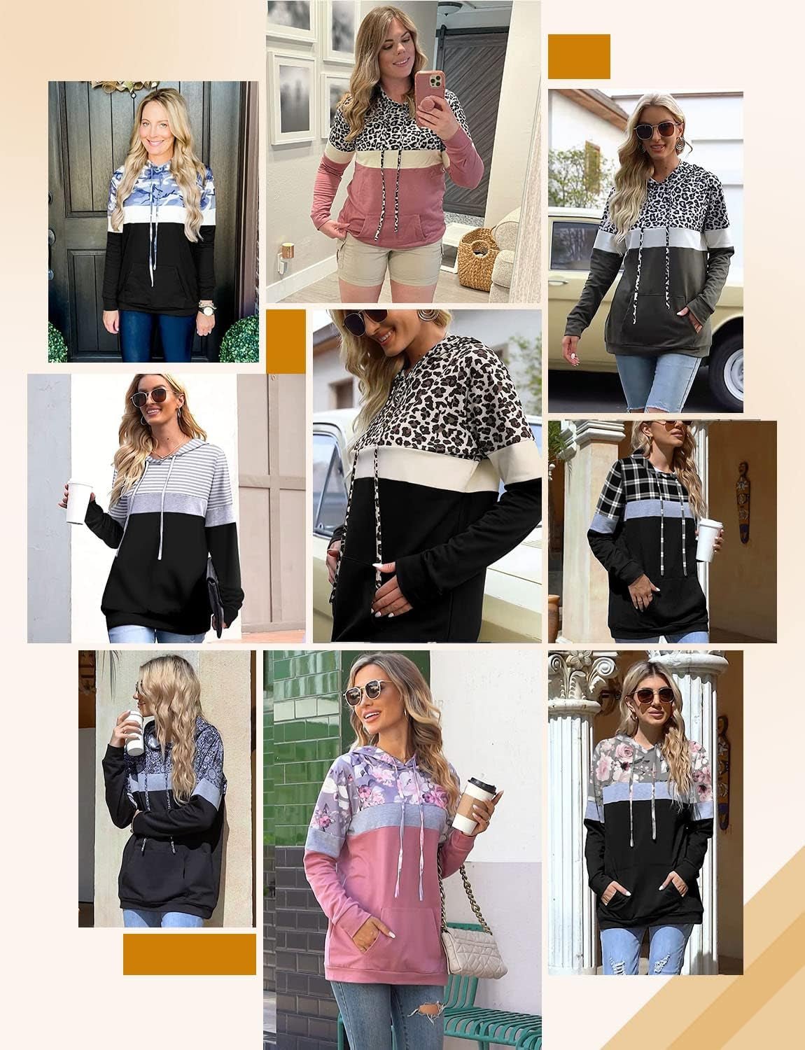 Hoodies for Women Camo Leopard Print Tops Pullover Hooded Sweatshirt Drawstring with Pocket - Simply Just Deals LLCHoodies for Women Camo Leopard Print Tops Pullover Hooded Sweatshirt Drawstring with Pocket9f1471e4-1c49-4b58-bceb-3d3c14d8ccb00 - Leopard BlackSmallHoodies for Women Camo Leopard Print Tops Pullover Hooded Sweatshirt Drawstring with Pocket