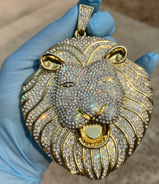Huge Big Lion Head Jumbo Large Hip Hop Pendant 14K Gold Plated Iced Bling Out CZ - Simply Just Deals LLCHuge Big Lion Head Jumbo Large Hip Hop Pendant 14K Gold Plated Iced Bling Out CZ0a8aa113-90c6-4bde-905a-b43596d90a12Huge Big Lion Head Jumbo Large Hip Hop Pendant 14K Gold Plated Iced Bling Out CZ
