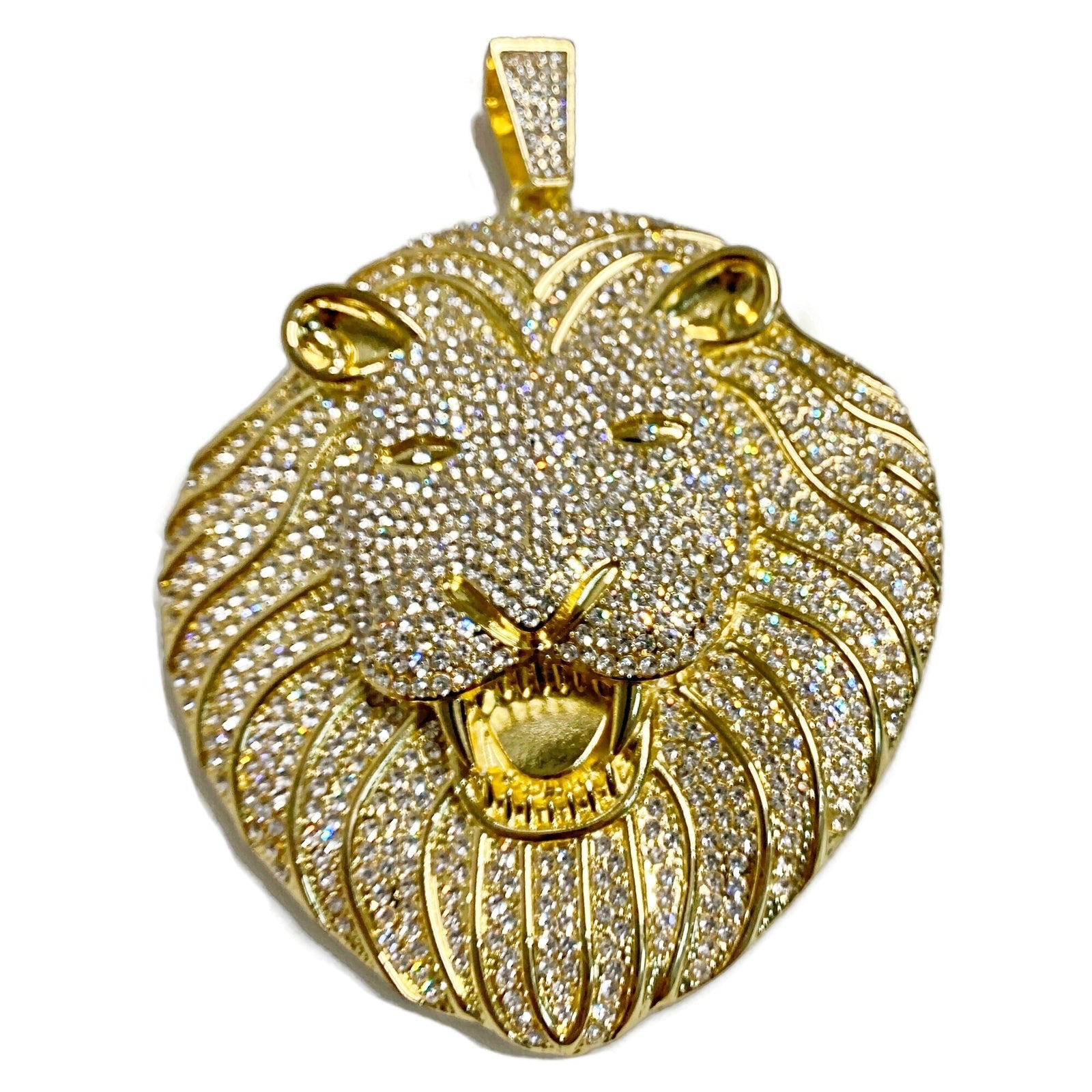 Huge Big Lion Head Jumbo Large Hip Hop Pendant 14K Gold Plated Iced Bling Out CZ - Simply Just Deals LLCHuge Big Lion Head Jumbo Large Hip Hop Pendant 14K Gold Plated Iced Bling Out CZ0a8aa113-90c6-4bde-905a-b43596d90a12Huge Big Lion Head Jumbo Large Hip Hop Pendant 14K Gold Plated Iced Bling Out CZ