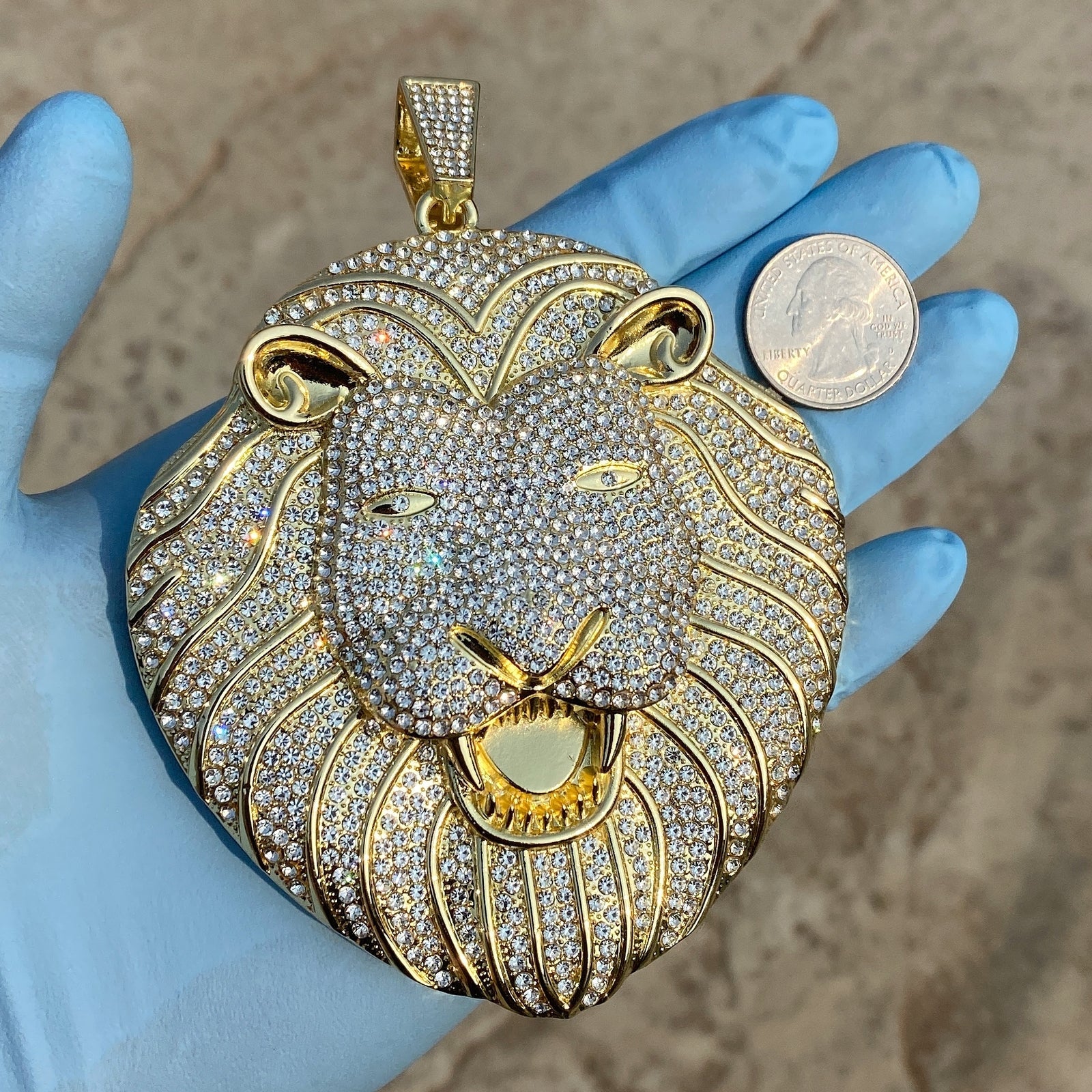 Huge Big Lion Head Jumbo Large Hip Hop Pendant 14K Gold Plated Iced Bling Out CZ - Simply Just Deals LLCHuge Big Lion Head Jumbo Large Hip Hop Pendant 14K Gold Plated Iced Bling Out CZ0a8aa113-90c6-4bde-905a-b43596d90a12Huge Big Lion Head Jumbo Large Hip Hop Pendant 14K Gold Plated Iced Bling Out CZ