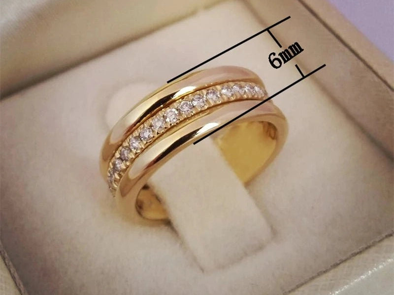 Huitan 2020 NEW Fashion Wedding Ring For Women Micro Paved Cubiz Zircon Finger Rings Female Engagement Jewelry Accessories - Simply Just Deals LLCHuitan 2020 NEW Fashion Wedding Ring For Women Micro Paved Cubiz Zircon Finger Rings Female Engagement Jewelry Accessories200000369:3434;200000783:29F136;200001034:361181as pictureF136as picture7Huitan 2020 NEW Fashion Wedding Ring For Women Micro Paved Cubiz Zircon Finger Rings Female Engagement Jewelry Accessories