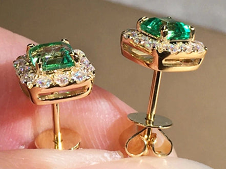 Huitan Eternity Green CZ Stud Earrings for Women Gold Color Luxury Bride Wedding Earrings Elegant Ear Accessories Party Jewelry - Simply Just Deals LLCHuitan Eternity Green CZ Stud Earrings for Women Gold Color Luxury Bride Wedding Earrings Elegant Ear Accessories Party Jewelry200001034:361180E2136E2136Huitan Eternity Green CZ Stud Earrings for Women Gold Color Luxury Bride Wedding Earrings Elegant Ear Accessories Party Jewelry