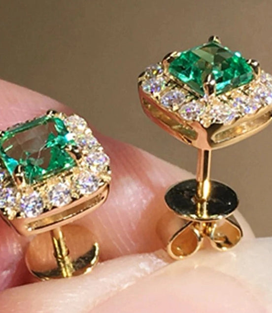 Huitan Eternity Green CZ Stud Earrings for Women Gold Color Luxury Bride Wedding Earrings Elegant Ear Accessories Party Jewelry - Simply Just Deals LLCHuitan Eternity Green CZ Stud Earrings for Women Gold Color Luxury Bride Wedding Earrings Elegant Ear Accessories Party Jewelry200001034:361180E2136E2136Huitan Eternity Green CZ Stud Earrings for Women Gold Color Luxury Bride Wedding Earrings Elegant Ear Accessories Party Jewelry