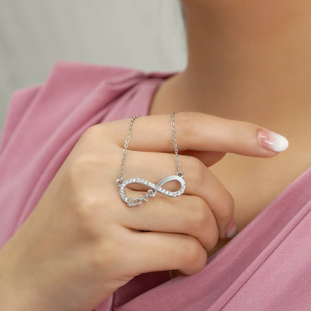 Infinity Love Pendant Necklace - Meaningful Jewelry for Her - Anniversary Gift in 18K White Gold Plated - Simply Just Deals LLCInfinity Love Pendant Necklace - Meaningful Jewelry for Her - Anniversary Gift in 18K White Gold Plated860b9a1c-cc27-4621-b469-e0883a556c39WhiteInfinity Love Pendant Necklace - Meaningful Jewelry for Her - Anniversary Gift in 18K White Gold Plated