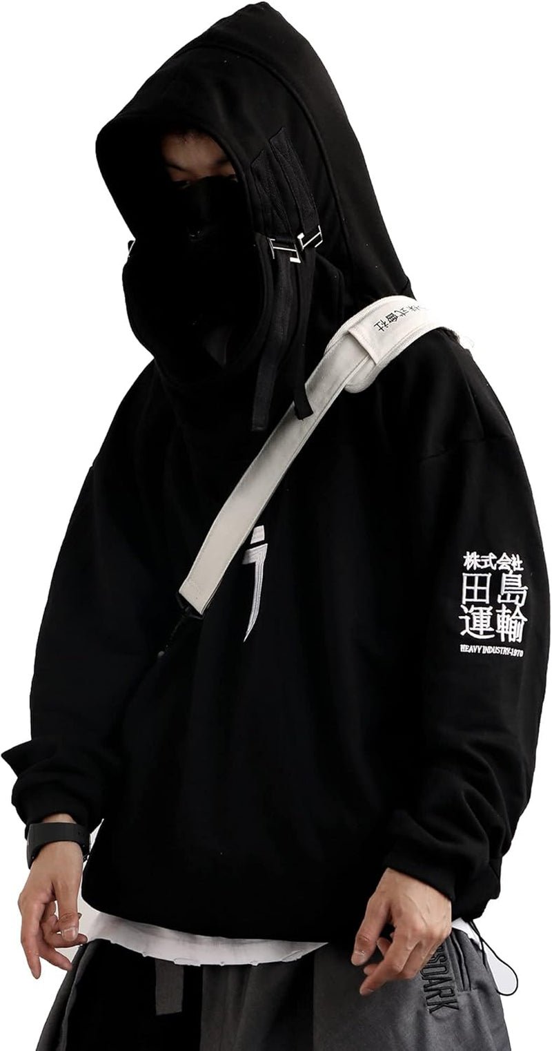 Japanese Streetwear Men'S Techwear Hoodie - Simply Just Deals LLCJapanese Streetwear Men'S Techwear Hoodied542a8d8-51b2-4037-960a-032bd3b19ab6Black2MediumJapanese Streetwear Men'S Techwear Hoodie
