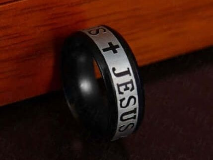 Jesus Cross Stainless Steel Ring - Simply Just Deals LLCJesus Cross Stainless Steel Ring0CJZBLXLX04696 - Black - 10Black10Jesus Cross Stainless Steel Ring