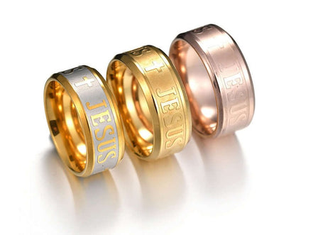 Jesus Cross Stainless Steel Ring - Simply Just Deals LLCJesus Cross Stainless Steel Ring0CJZBLXLX04696 - Gold - 8Gold8Jesus Cross Stainless Steel Ring