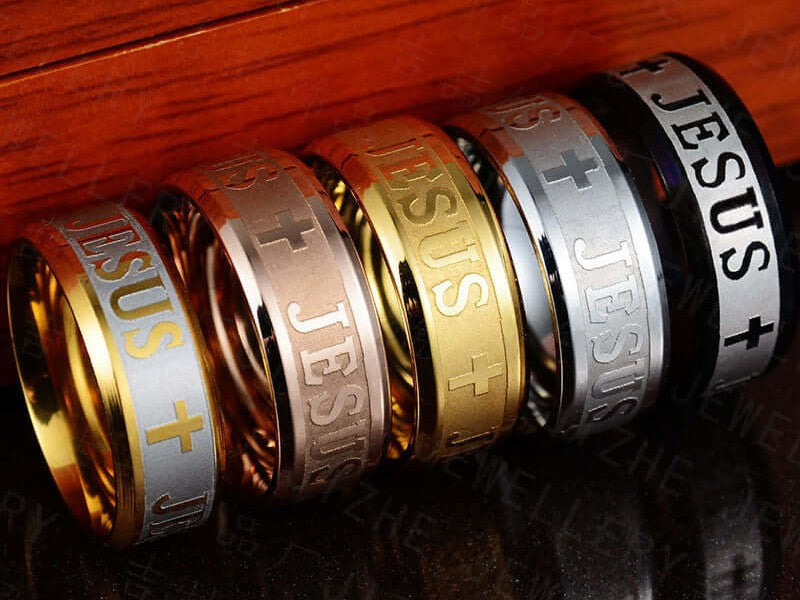Jesus Cross Stainless Steel Ring - Simply Just Deals LLCJesus Cross Stainless Steel Ring0CJZBLXLX04696 - Gold - 8Gold8Jesus Cross Stainless Steel Ring