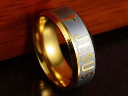 Jesus Cross Stainless Steel Ring - Simply Just Deals LLCJesus Cross Stainless Steel Ring0CJZBLXLX04696 - Gold - 8Gold8Jesus Cross Stainless Steel Ring