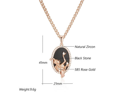 Kinel Hot Big Oval Black Stone Pendant Necklace Women Fashion 585 Rose Gold Color Accessories High Quality Daily Fine Jewelry - Simply Just Deals LLCKinel Hot Big Oval Black Stone Pendant Necklace Women Fashion 585 Rose Gold Color Accessories High Quality Daily Fine Jewelry200001033:200003760H2129H2129Kinel Hot Big Oval Black Stone Pendant Necklace Women Fashion 585 Rose Gold Color Accessories High Quality Daily Fine Jewelry